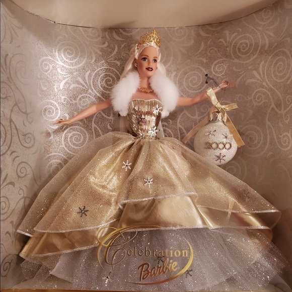 Gown Millennium Holiday Barbie Value Millennium Barbie Gold 2025